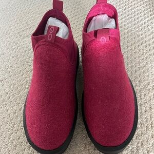 Oofos Londoner boots - wool blend upper